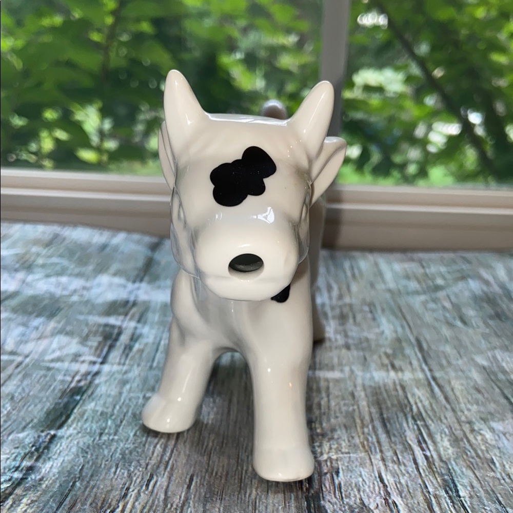 Pier 1 Whimsical Porcelain Black & White Cow Creamer - Picture 5 of 6